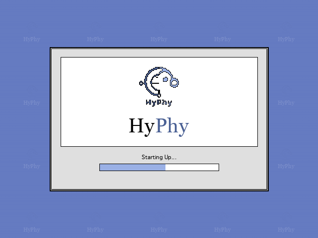 HyPhy Starting Up...